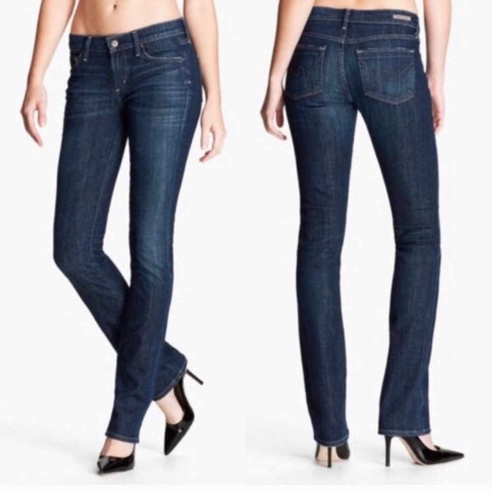 Citizens of Humanity Ava Low Rise Straight Leg Jeans NWOT